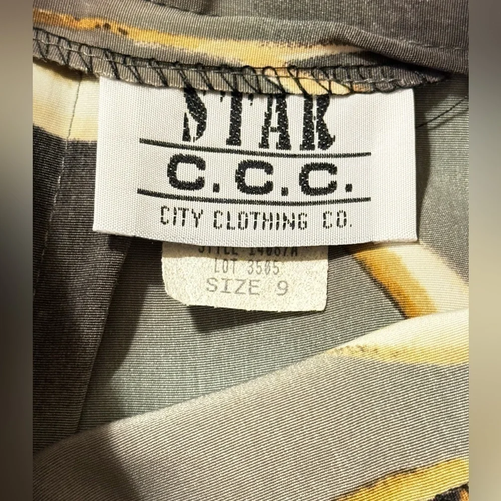 City Clothing Co vintage leafy